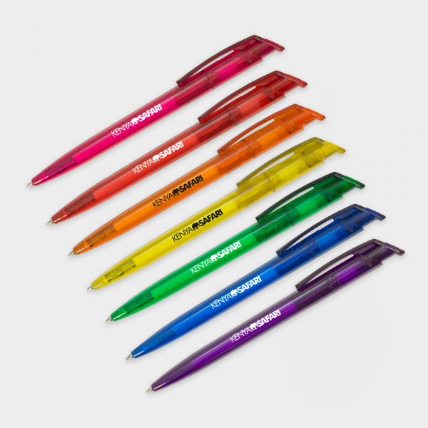Litani Kugelschreiber durchsichtig - recycelt